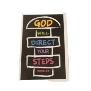 God Will Direct Your Steps Sticker